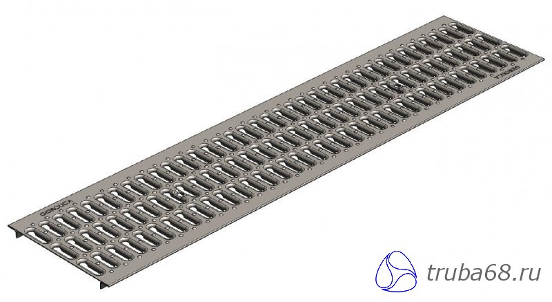 Решетка водоприемная РВ-20-24-100 DN150 стальная оцинкованная штампованная А15 с отверстиями для крепежа Арт.528 купить в Тамбове